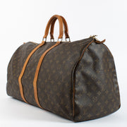 Authentic pre-loved Louis Vuitton 1980s Monogram Keepall 55
