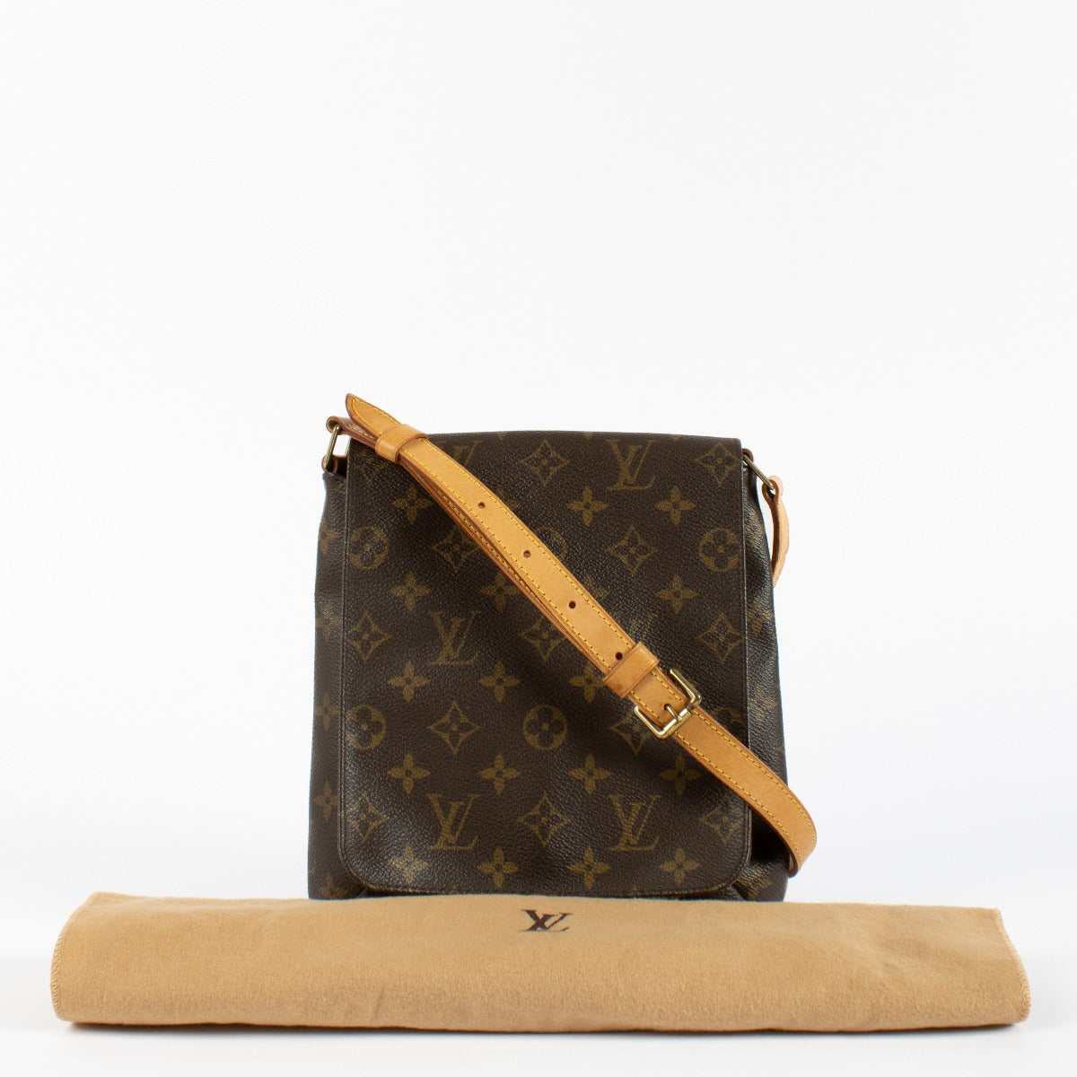 Authentic pre-loved Louis Vuitton Monogram Musette Salsa PM Short Strap on Labellov.com