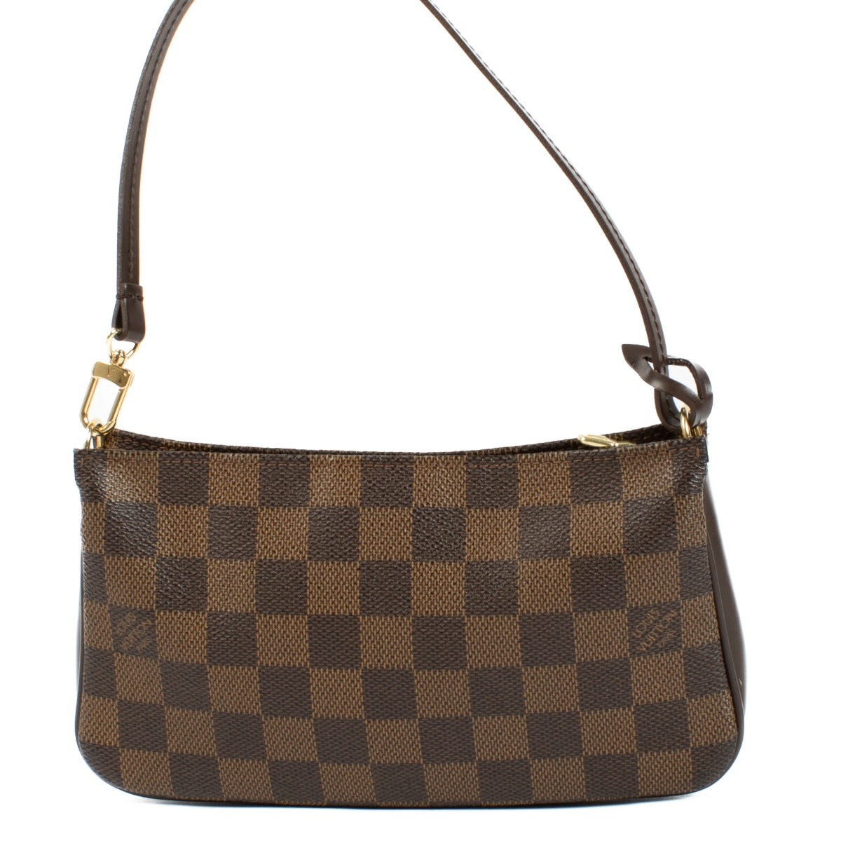 Louis Vuitton Pochette Damier in very good state. Buy now on Labellov.com.