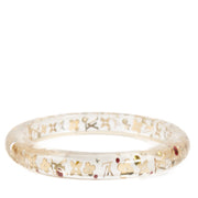 Buy authentic second hand Louis Vuitton Transparent Resin & Gold Plated Swarovski Crystal Narrow Inclusion Bracelet PM at Labellov.com