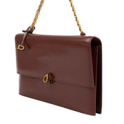 Authentic second hand Delvaux Burgundy Shoulder Bag on Labellov.com