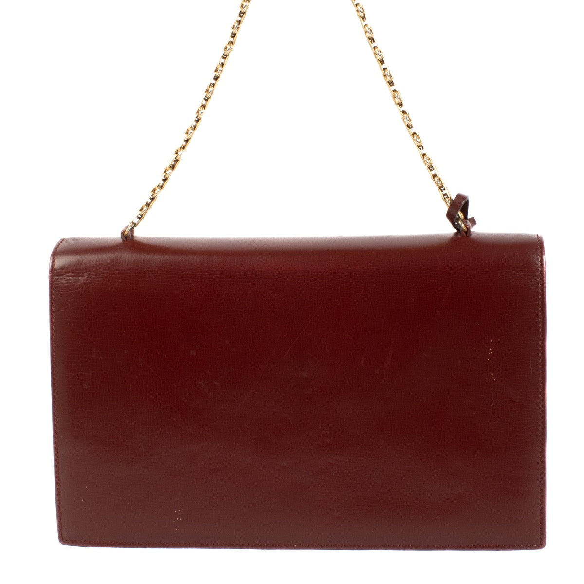 Authentic second hand Delvaux Burgundy Shoulder Bag on Labellov.com