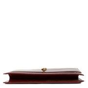 Authentic second hand Delvaux Burgundy Shoulder Bag on Labellov.com
