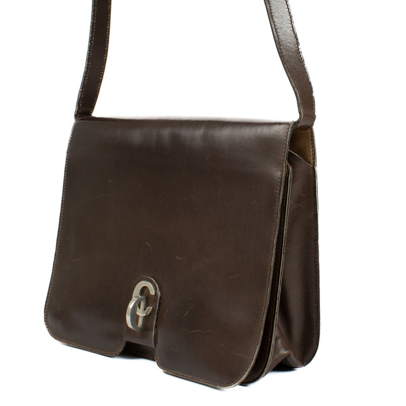 Christian Dior Brown Crossbody Bag, Vintage design. Shop now on Labellov.