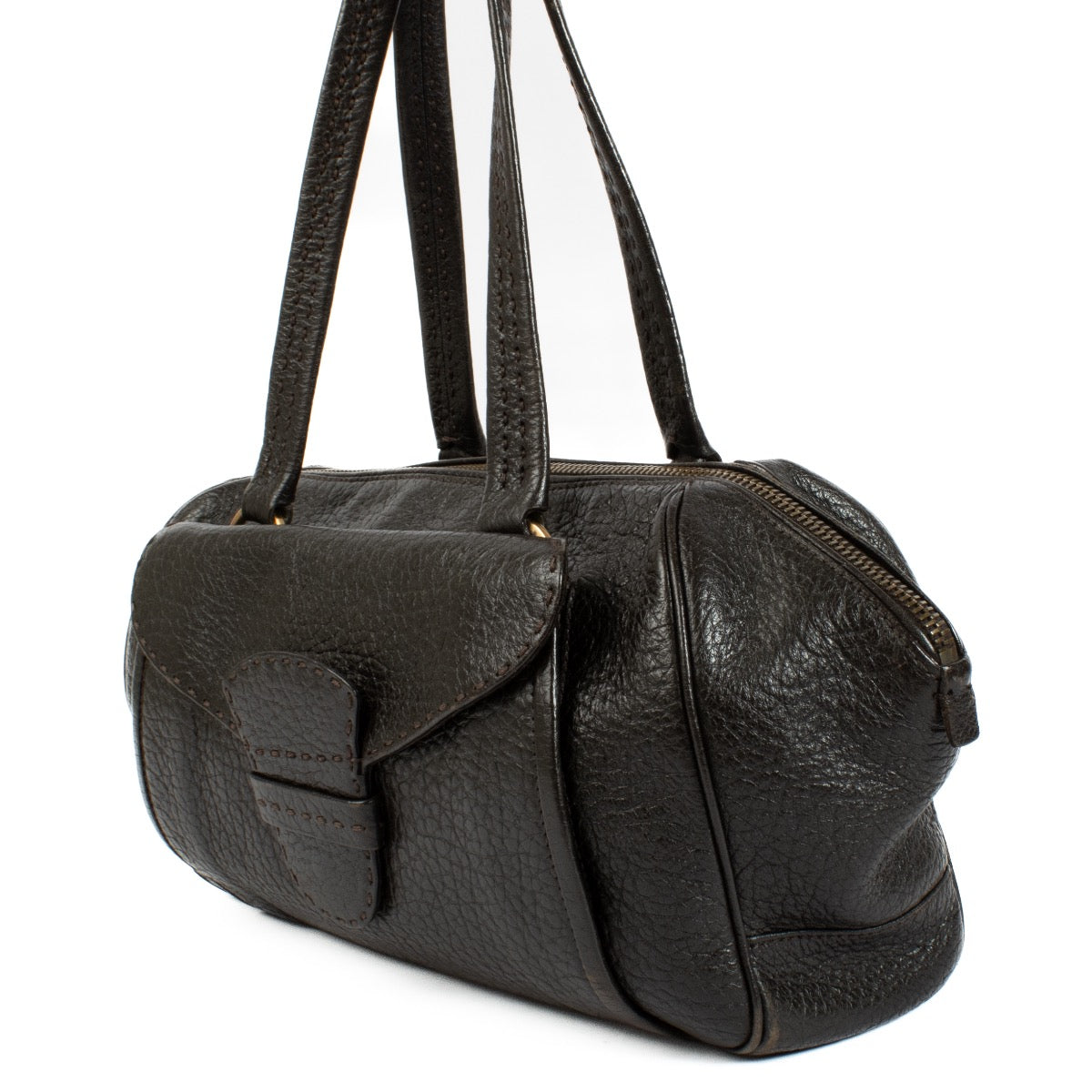 Authentic second hand Prada Brown Shoulder Bag on Labellov.com