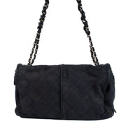 Shop 100% authentic secondhand Chanel Blue Nubuck Large Darjeeling Flap Bag on Labellov.com