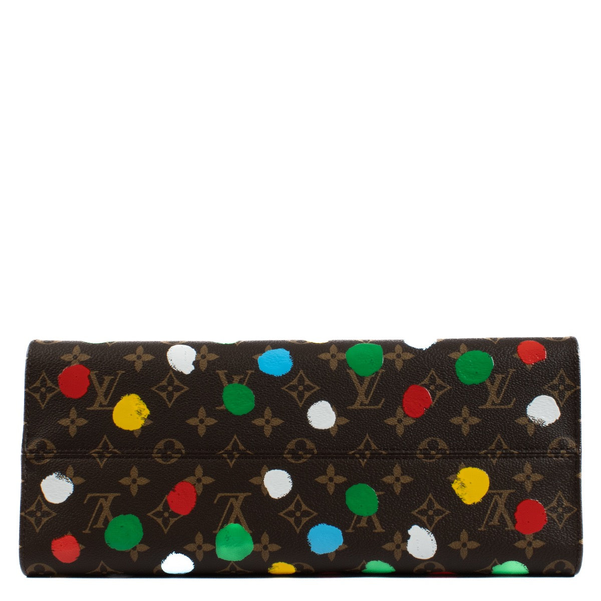 Authentic second hand Louis Vuitton x Yayoi Kusama Monogram OntheGo MM Bag on Labellov.com
