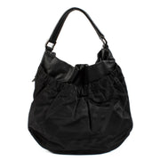 Buy authentic second hand Burberry Black Monogram Leather Top handle Bag at Labellov.com