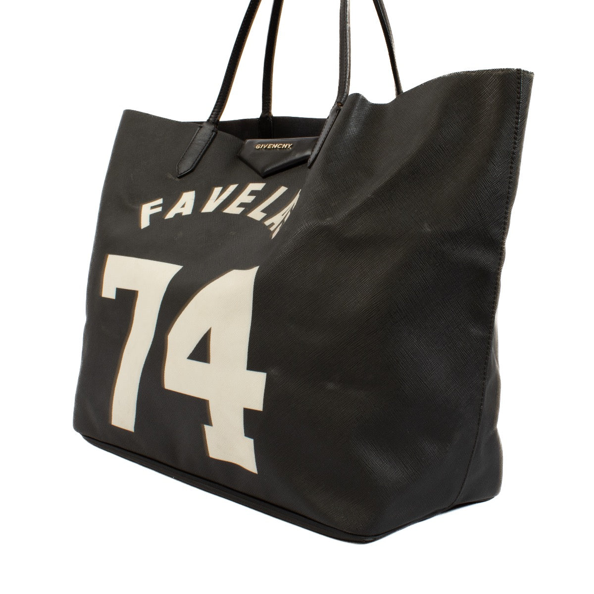 Authentic second hand Givenchy Black Favelas 74 Shoulder Bag on Labellov.com