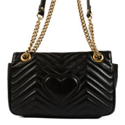 Authentic second hand Gucci Black Small Marmont Bag on Labellov.com