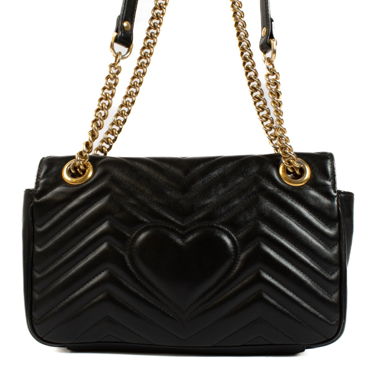 Authentic second hand Gucci Black Small Marmont Bag on Labellov.com