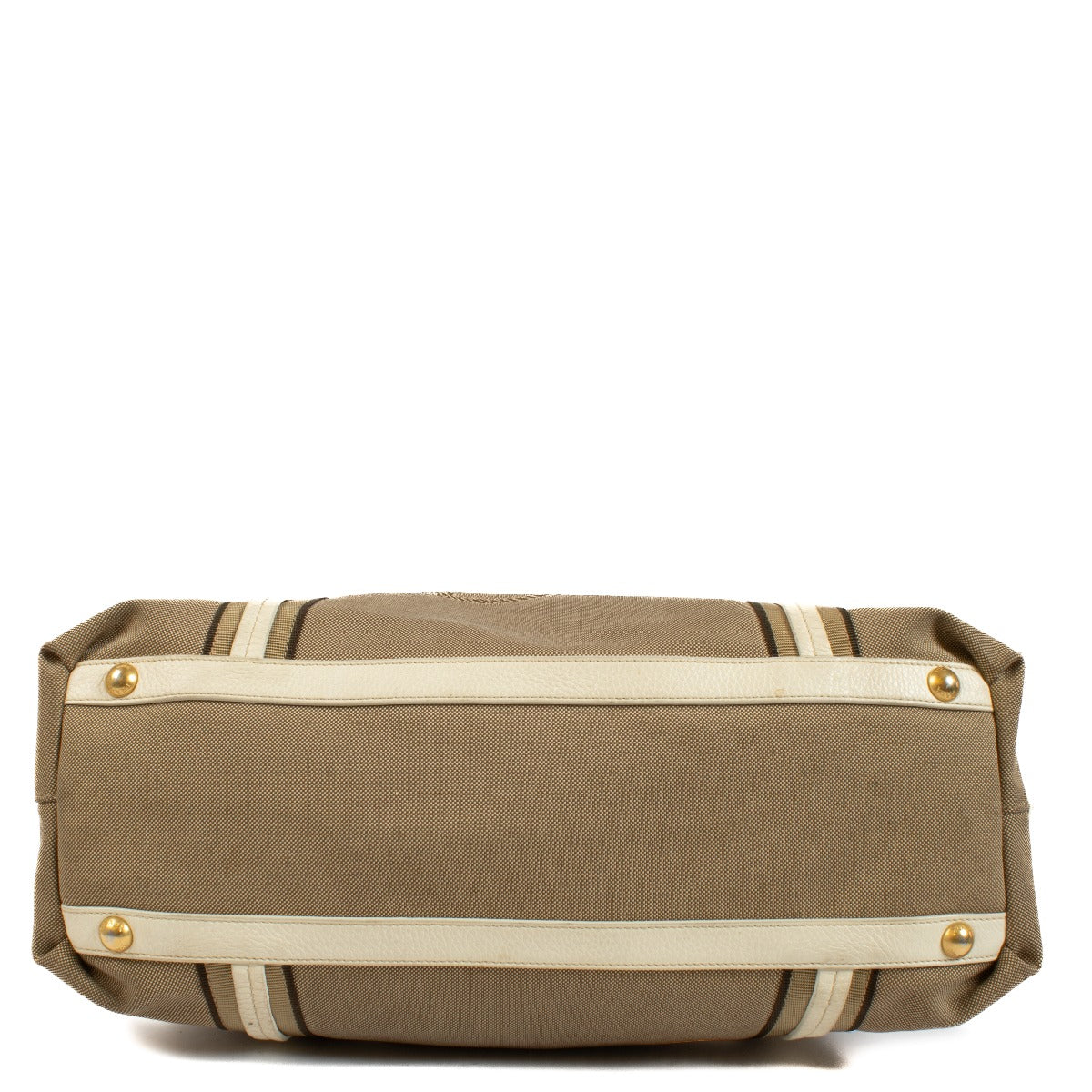 Authentic second hand Prada Beige Top Handle bag on Labellov.com
