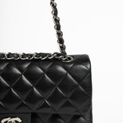 Shop this 100% authentic Chanel Black Lambskin Small Classic Handbag at Labellov.com