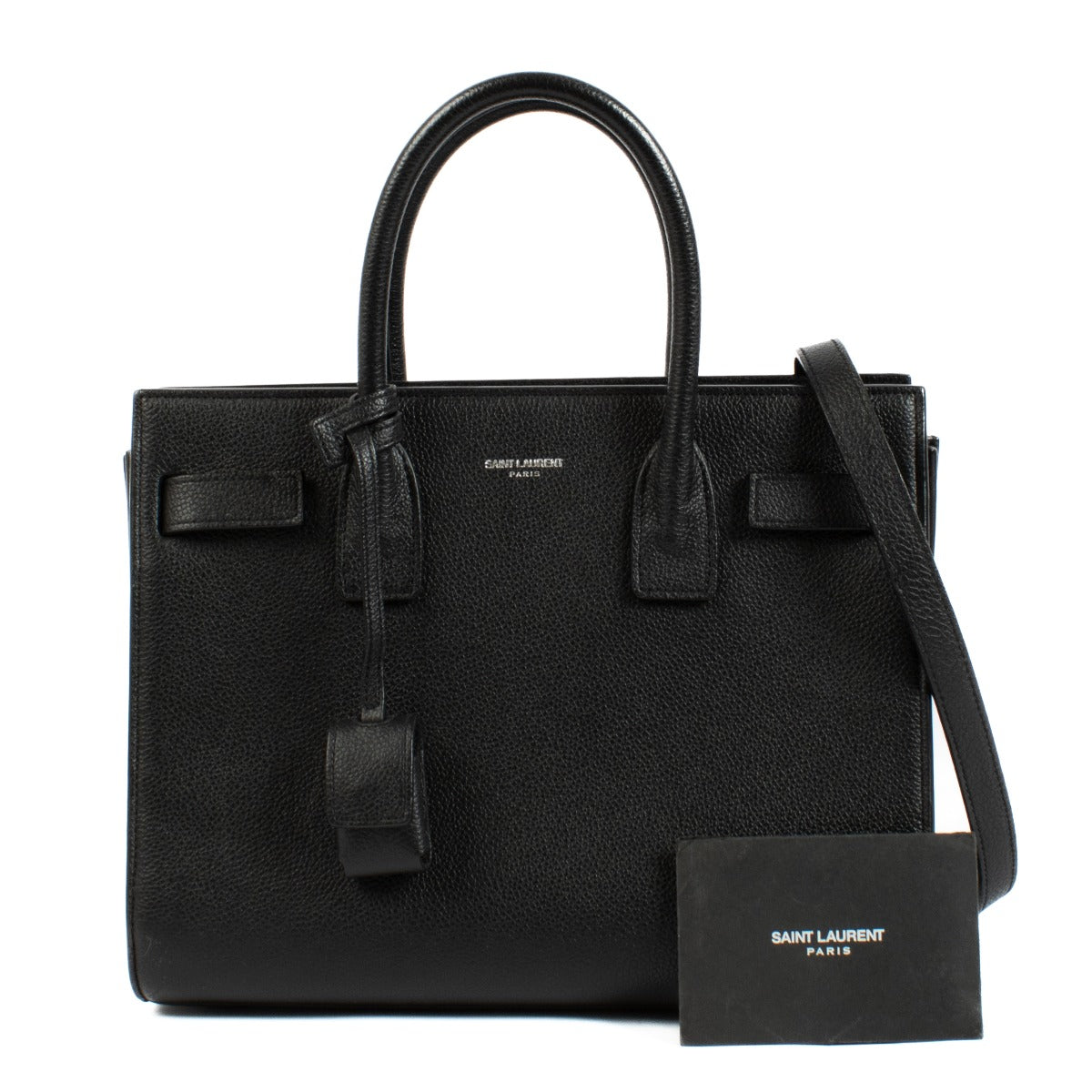 Saint Laurent Black Sac De Jour Baby Bag