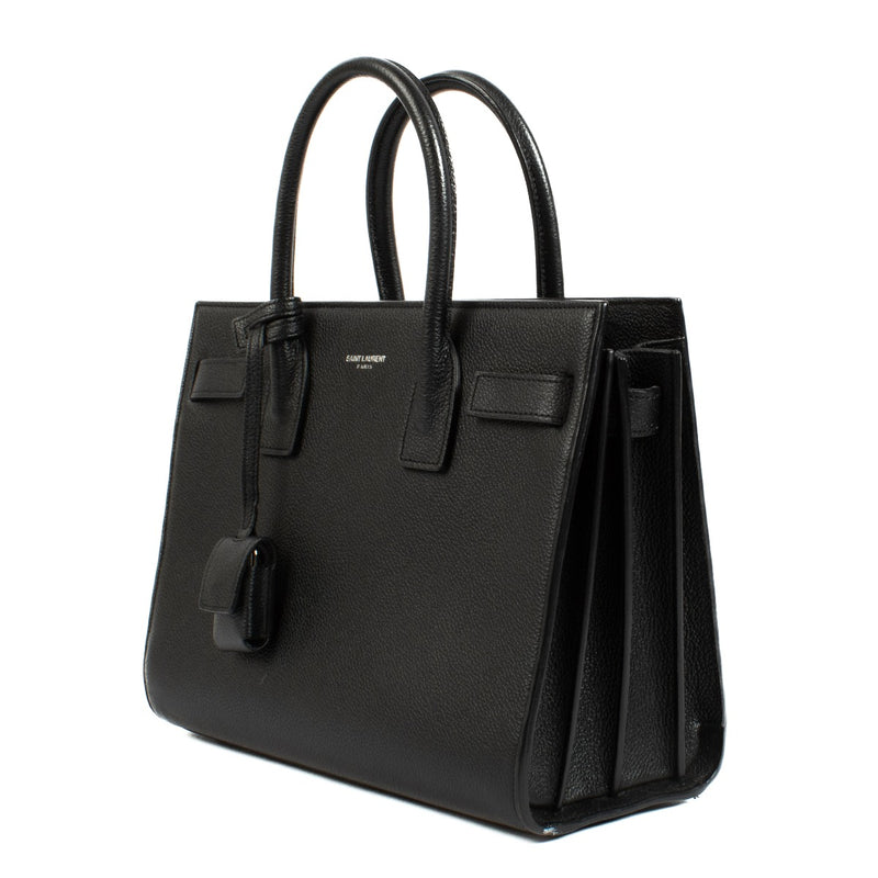 Saint Laurent Black Sac De Jour Baby Bag