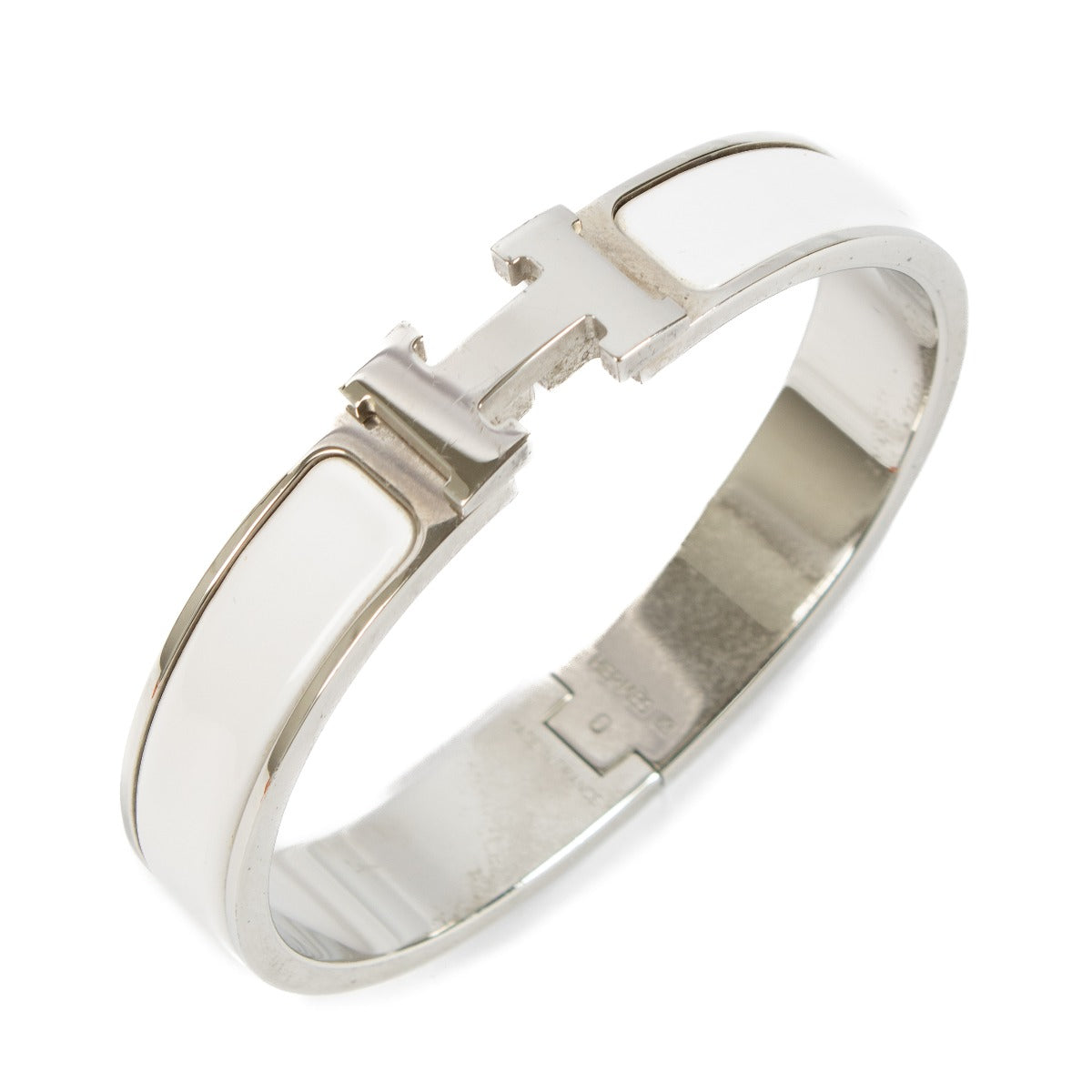 Hermès Witte Clic H Armband