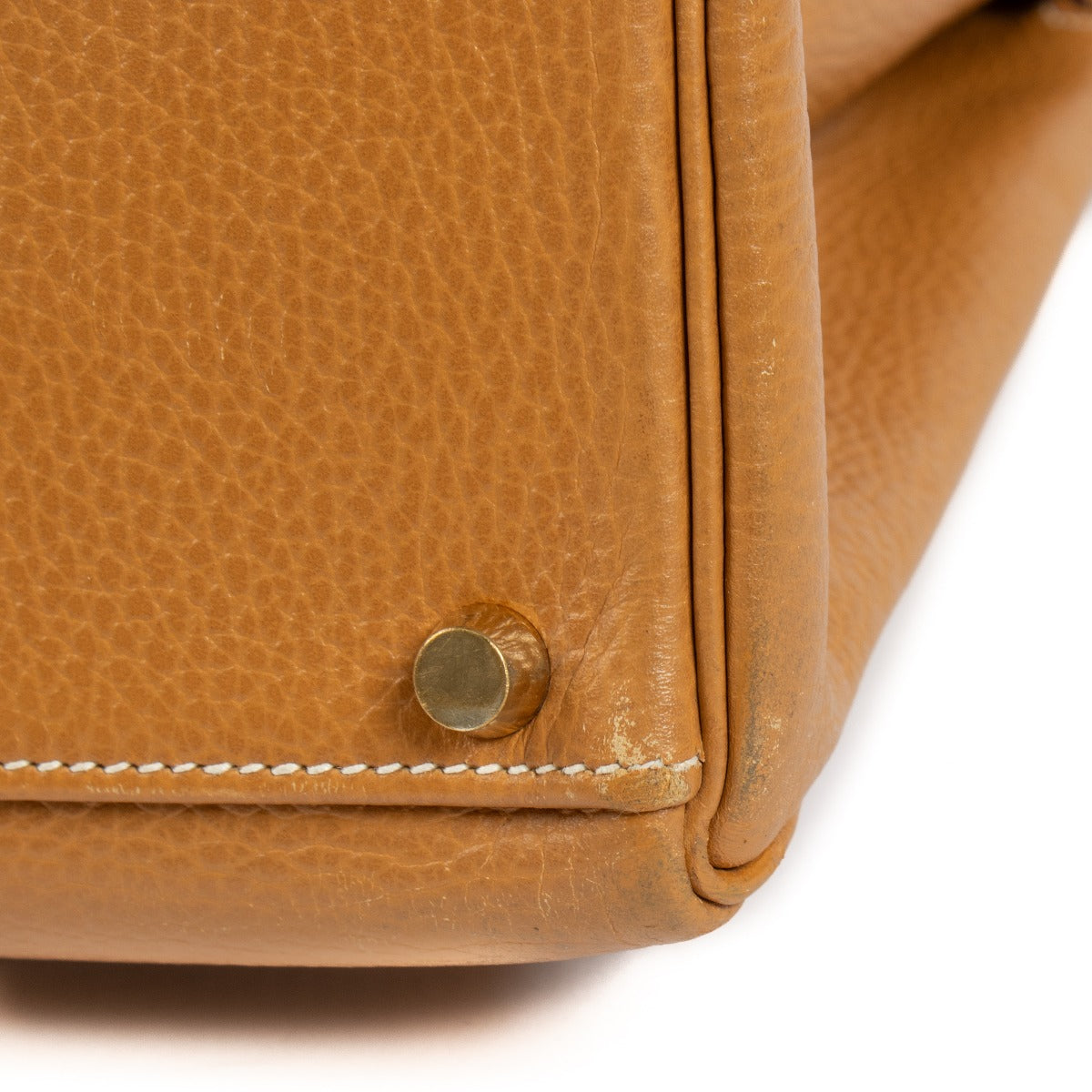 Hermès Kelly 40 Gold Ardennes GHW