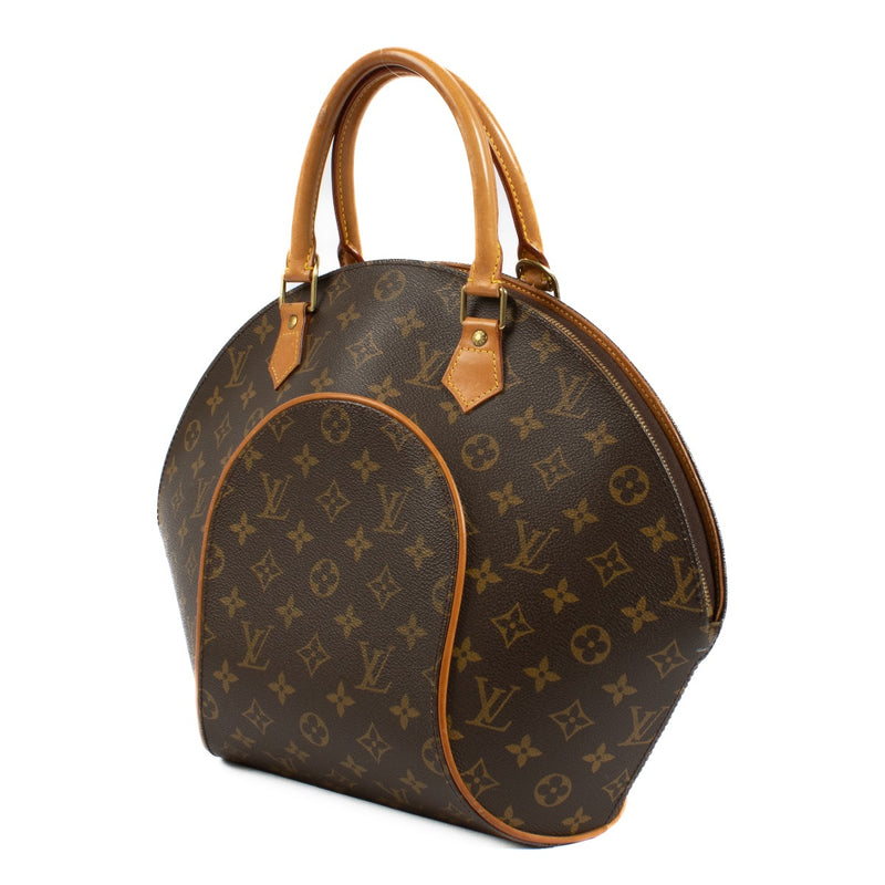 Shop the Louis Vuitton Monogram Ellipse MM bag, a classic luxury handbag crafted from signature monogram canvas. Featuring a timeless design with a spacious interior, perfect for everyday use or special occasions. Shop now on Labellov.com.