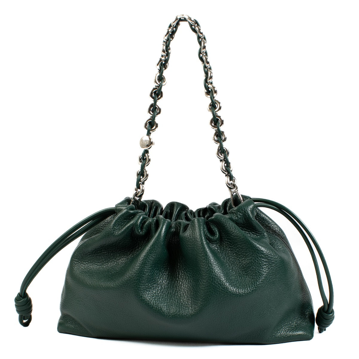 Buy authentic second hand Loewe Evergreen Deerskin Large Flamenco Purse at Labellov.com