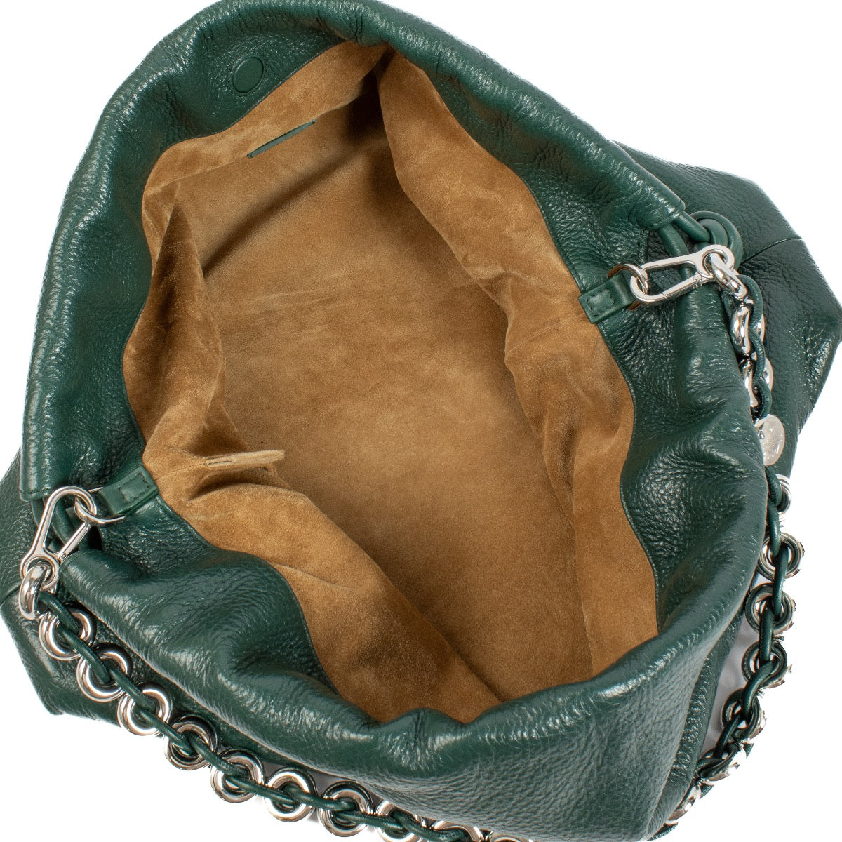 Buy authentic second hand Loewe Evergreen Deerskin Large Flamenco Purse at Labellov.com