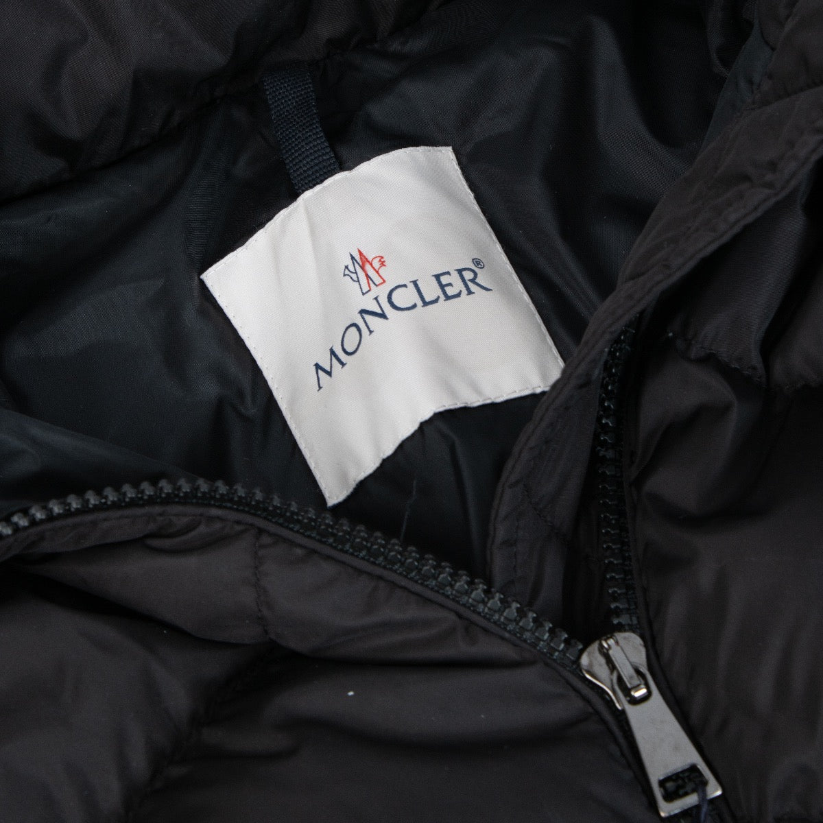 Buy authentic second hand Moncler Black Belted Puffer Jacket at Labellov.com