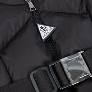 Buy authentic second hand Moncler Black Belted Puffer Jacket at Labellov.com