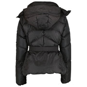 Buy authentic second hand Moncler Black Belted Puffer Jacket at Labellov.com