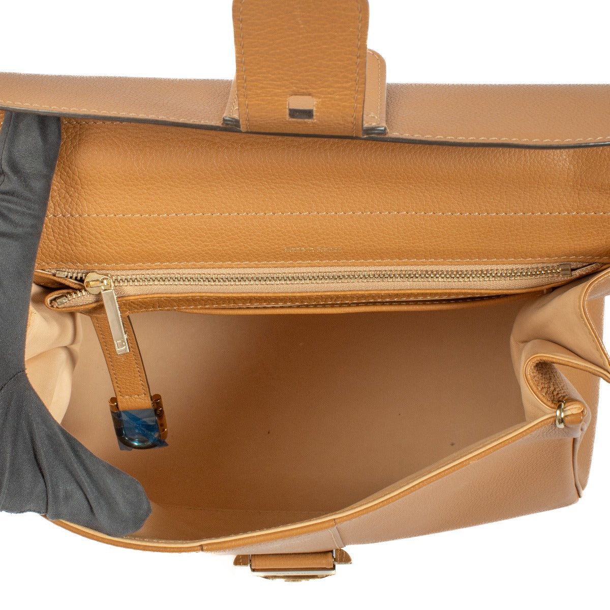Delvaux Vegetal Sellier Brillant MM