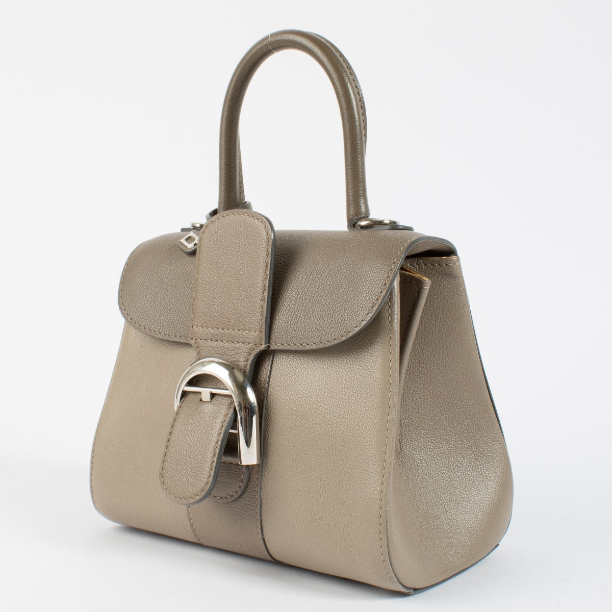 Authentic second hand Delvaux Tourterelle Camaieux Rodeo Calf Brillant Mini on Labellov.com