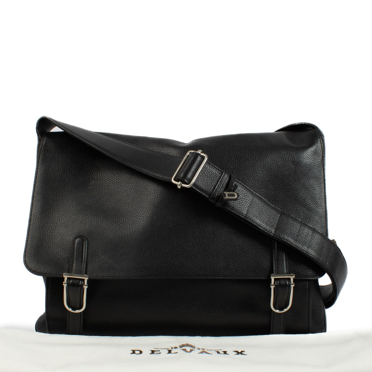 Sac bandoulière Delvaux Kot Kot noir