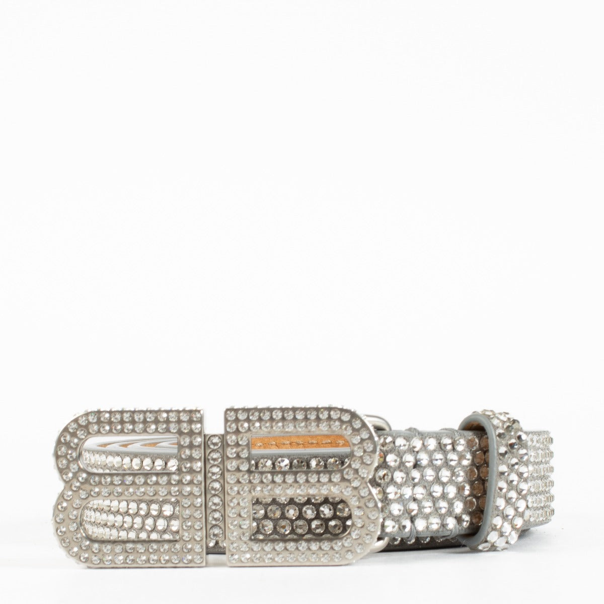 Authentic second hand Balenciaga Crystal BB Hourglass Belt-Size 106 on labellov.com