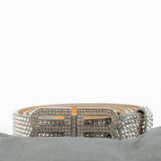 Authentic second hand Balenciaga Crystal BB Hourglass Belt-Size 106 on labellov.com