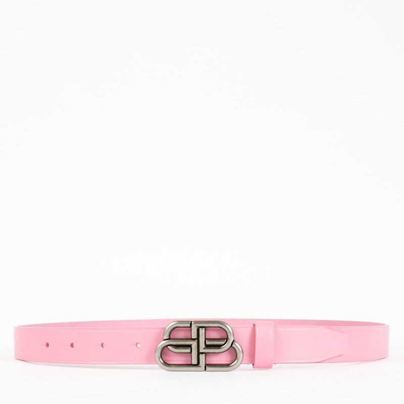 Authentic second hand Balenciaga Pink BB Belt-Size 105 on labellov.com