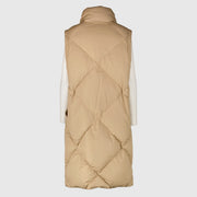 Authentic pre-loved Burberry Beige Padded Coat — Size M on Labellov.com