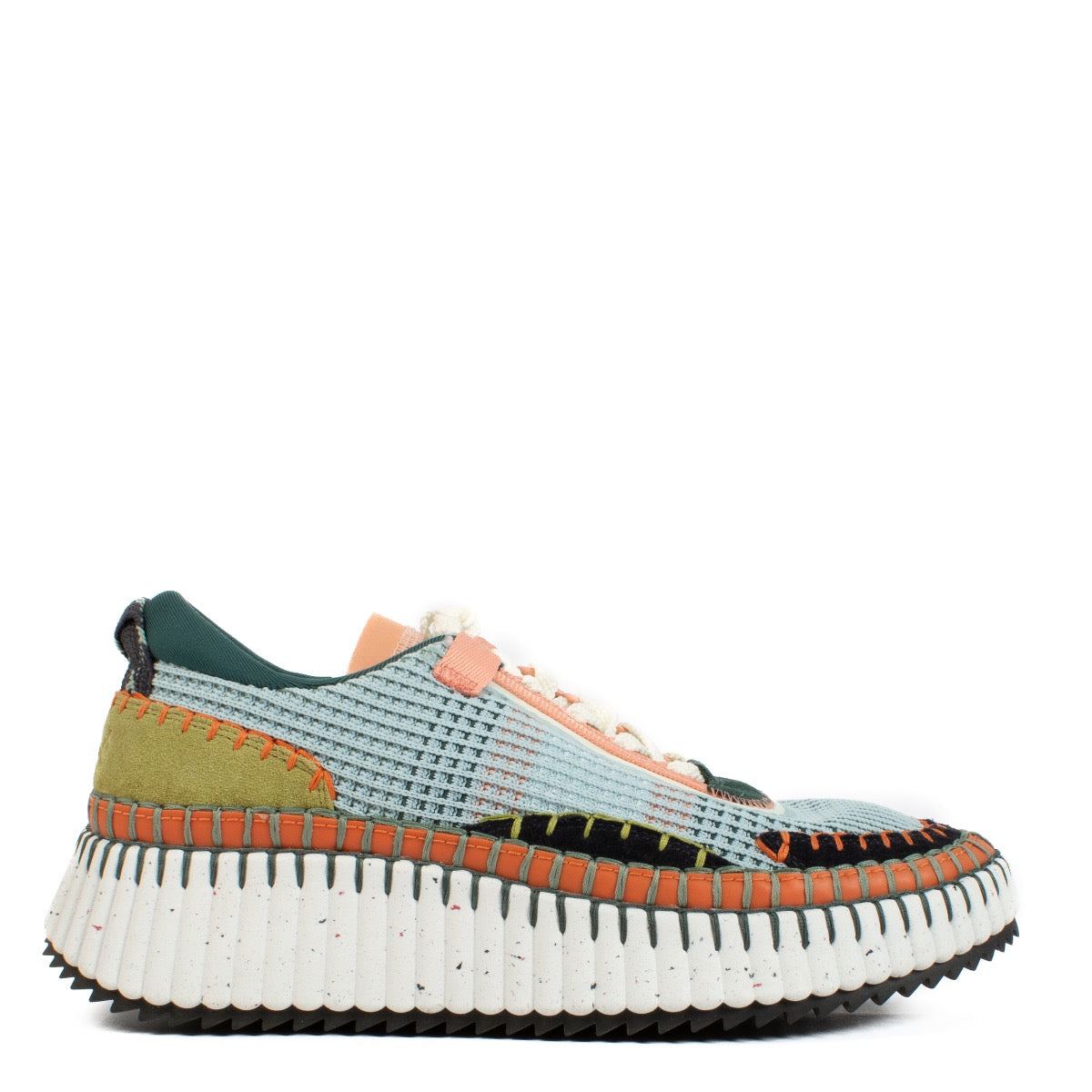 Authentic second hand Chloé Nama Multicolor Sneakers - size 40 on Labellov.com