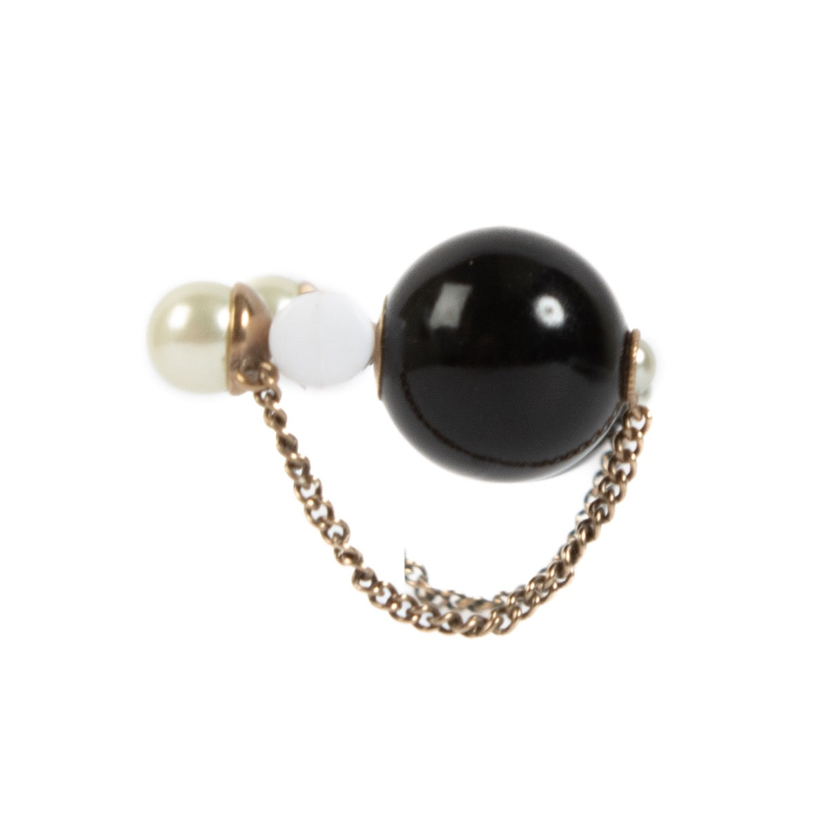 Authentic second hand Christian Dior Black Tribales Earrings on Labellov.com