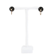 Authentic second hand Christian Dior Black Tribales Earrings on Labellov.com
