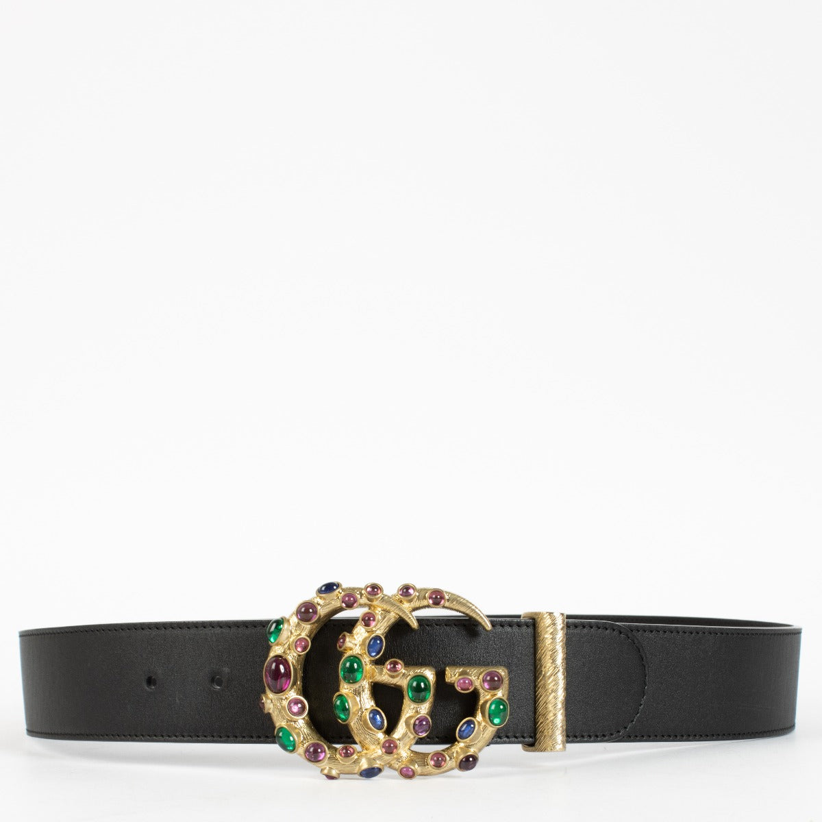 Authentic second hand Gucci GG Marmont Embellished Leather Belt-Size 99 on labellov.com