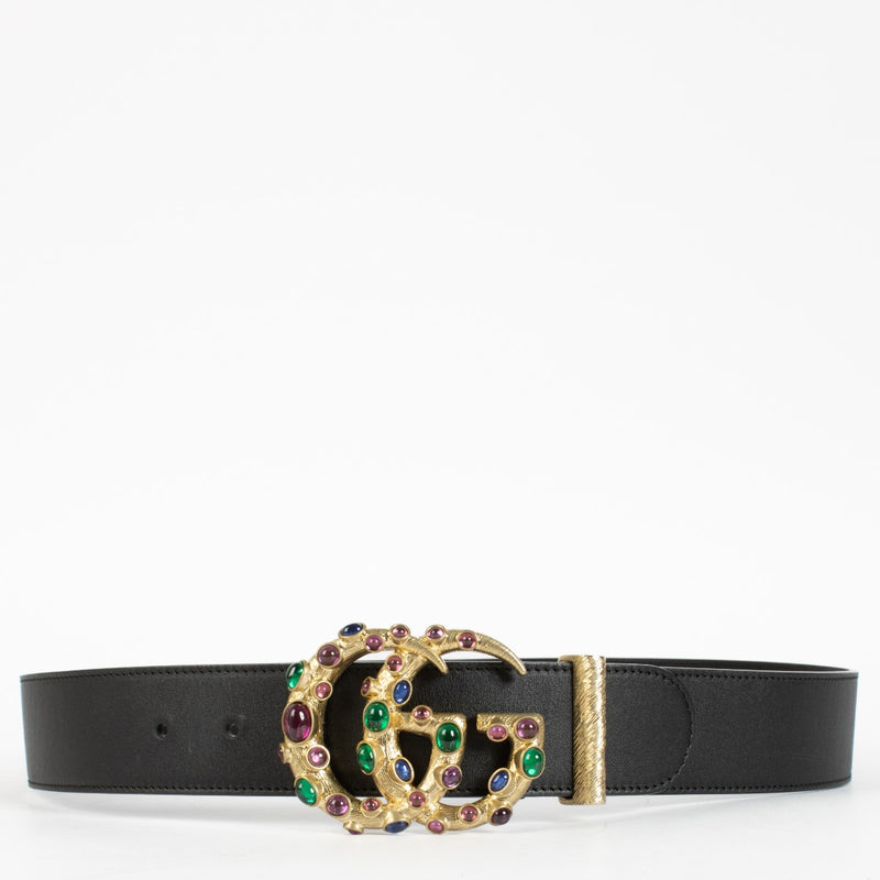 Authentic second hand Gucci GG Marmont Embellished Leather Belt-Size 99 on labellov.com