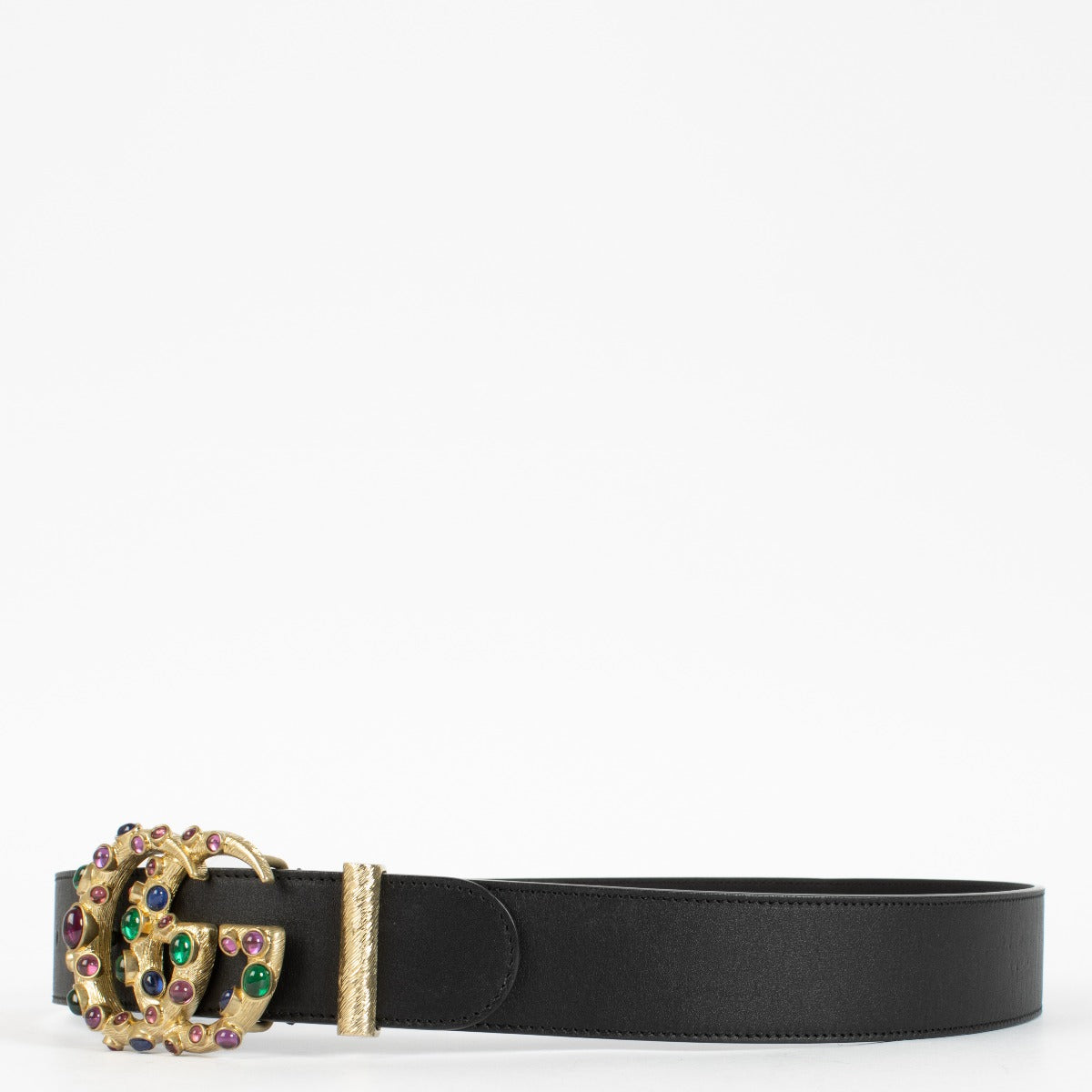 Authentic second hand Gucci GG Marmont Embellished Leather Belt-Size 99 on labellov.com