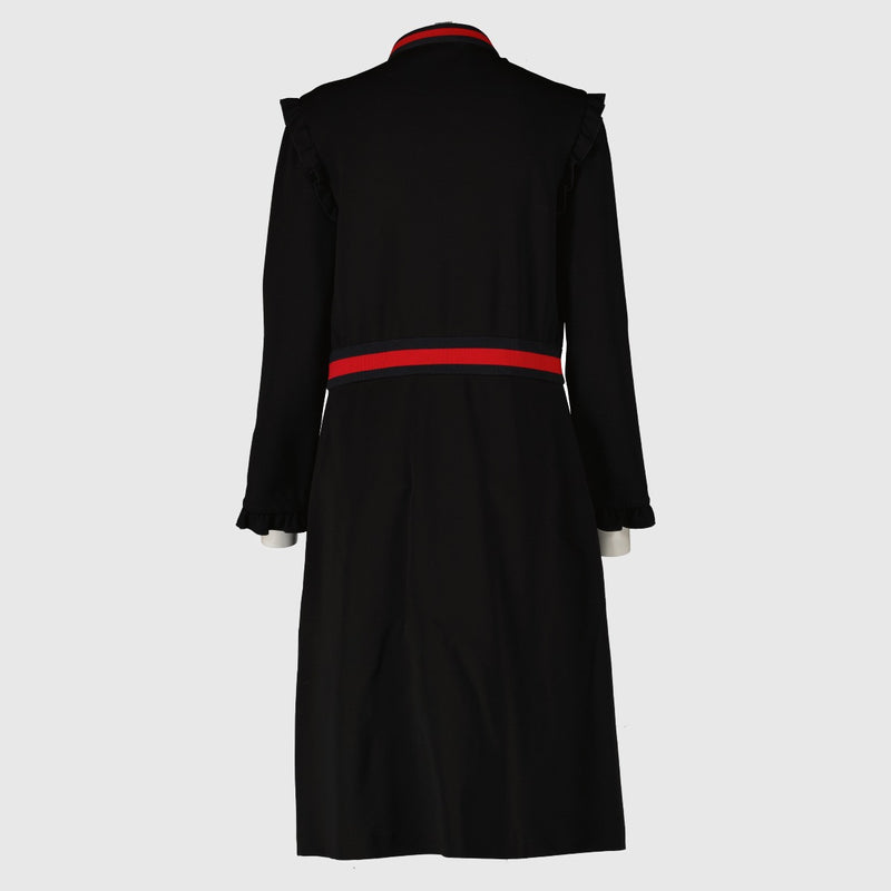 Authentic preloved Gucci Black Web Dress - Size XL on Labellov.com