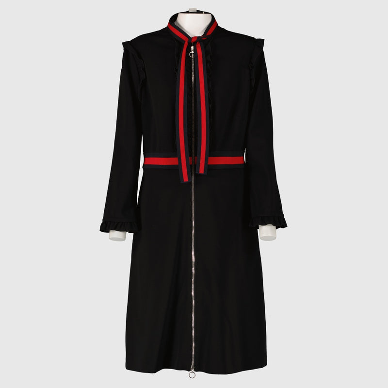 Authentic preloved Gucci Black Web Dress - Size XL on Labellov.com