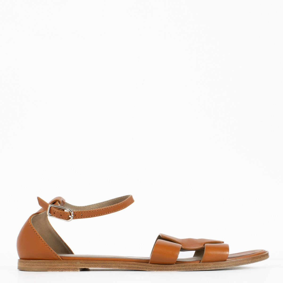 Authentic second Hermès Natural Santorini Sandals-Size 39 1/2 on labellov.com