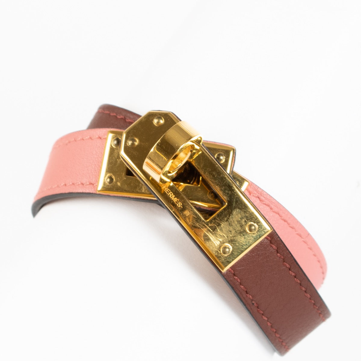 Authentic second hand Hermes Bi-Color Kelly Double Tour Bracelet on labellov.com