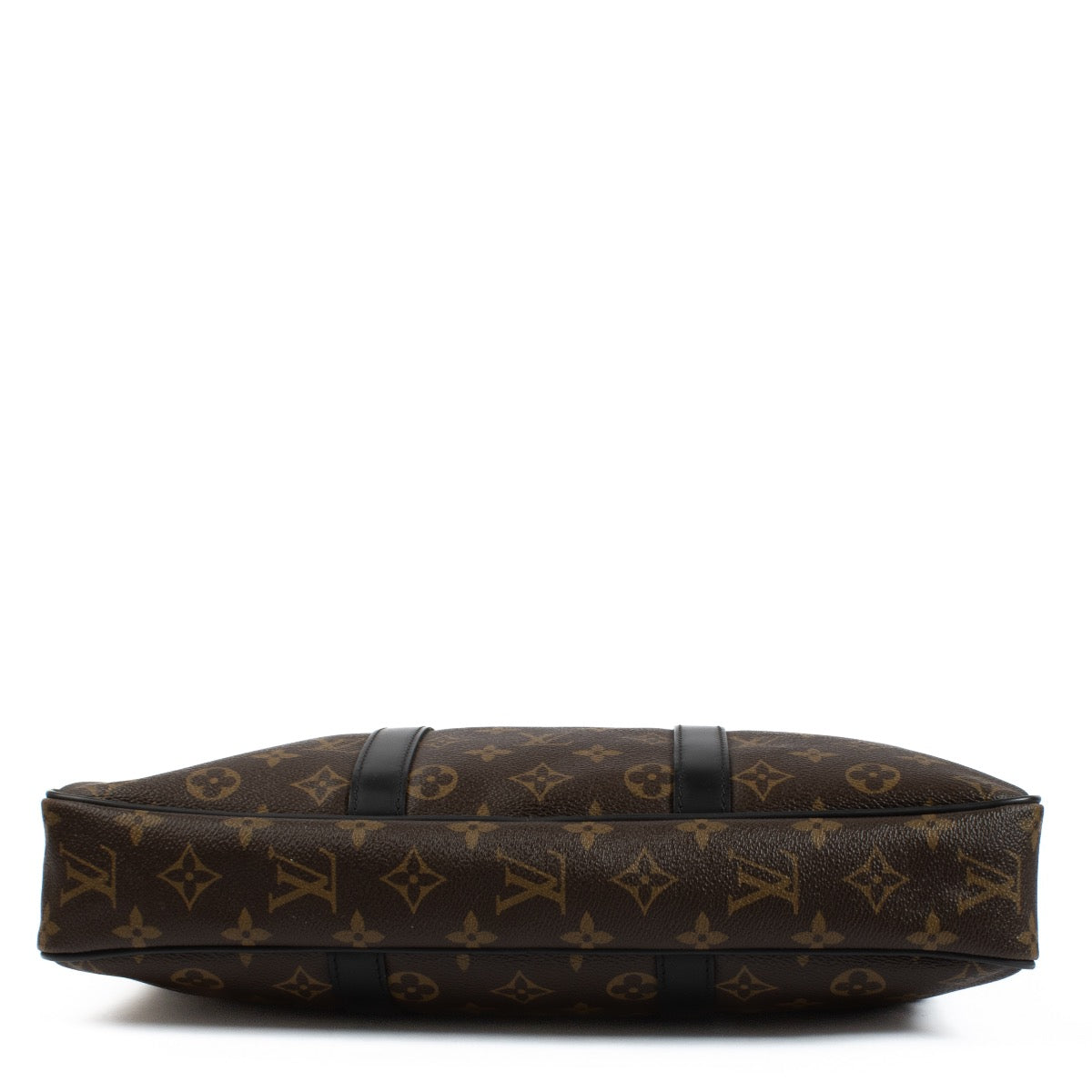 Authentic second hand Louis Vuitton Monogram Macassar Porte Documents Jour Business Bag on Labellov.com