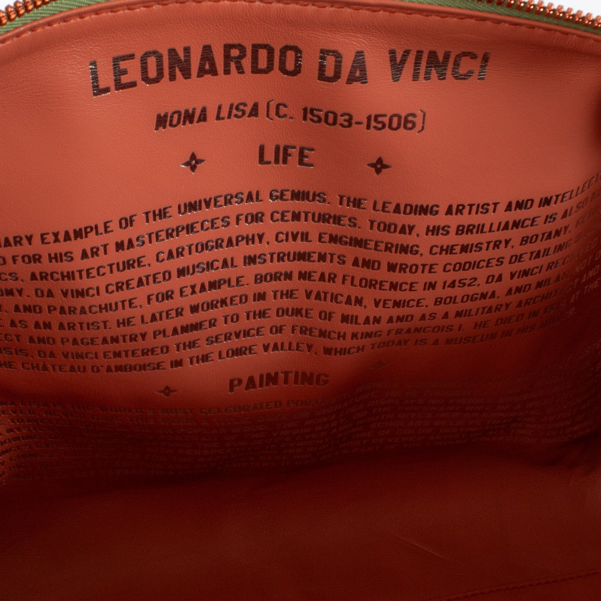 Louis Vuitton Masters x Jeff Koons Da Vinci Mona Lisa Keepall Bandoulière 50