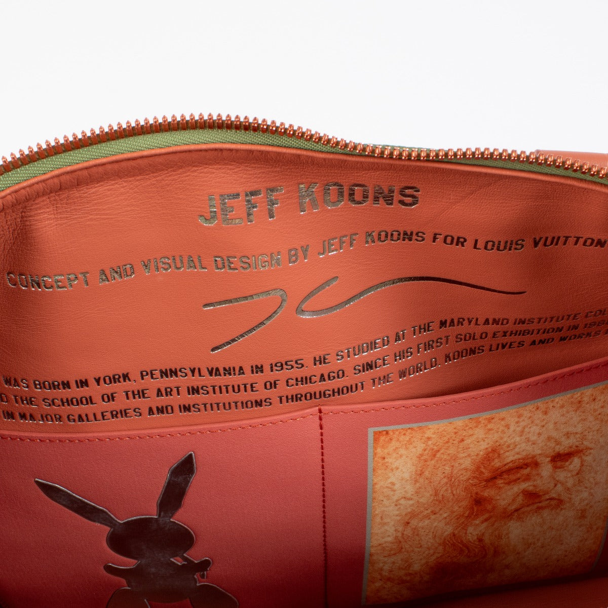 Louis Vuitton Masters x Jeff Koons Da Vinci Mona Lisa Keepall Bandoulière 50
