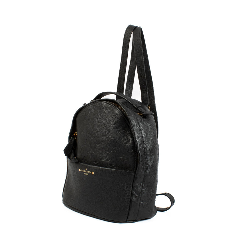 Louis Vuitton Black Monogram Empreinte Sorbonne Backpack