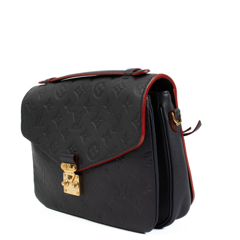 Authentic second hand Louis Vuitton Marine Monogram Empreinte Pochette Metis on Labellov.com
