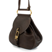 Delvaux Brown Cerceau GM Bag